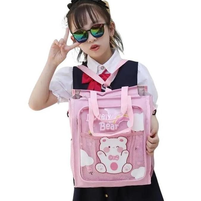 

Spesial Tas Kursus Anak Laki Laki Perempuan Tas Sekolah Jinjing Backpack Aj243