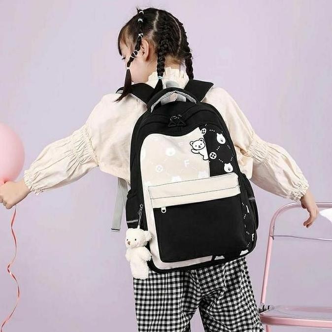 

Spesial Tas Ransel Sekolah Anak Sd Smp Sma Waterproof Anti Air Import Karakter Bear Beruang Berkualitas
