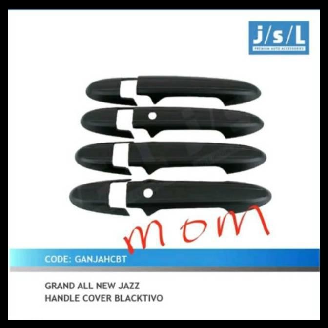 HOT DEAL JSL COVER HANDLE PEGANGAN PINTU SAMPING HITAM BLACKTIVO ALL NEW JAZZ 2014-2020 