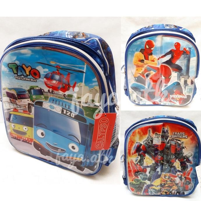 

Diskon Tas Anak Sekolah 3 Motif Cover - Tas Ransel Anak