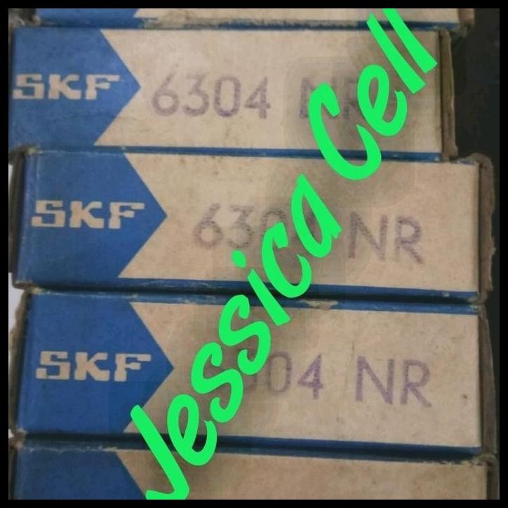 HOT DEAL BALL BEARING WITH RING 6304 NR SKF / 6304NR SKF 