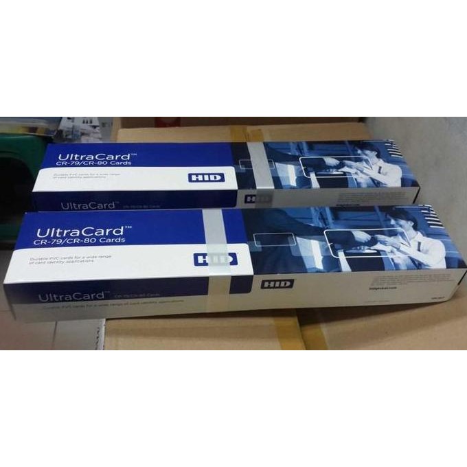 

TERMURAH - KARTU PVC BLANK ID CARD ULTRACARD HID NOCO CR80 ISI 500 pcs HITI FARGO