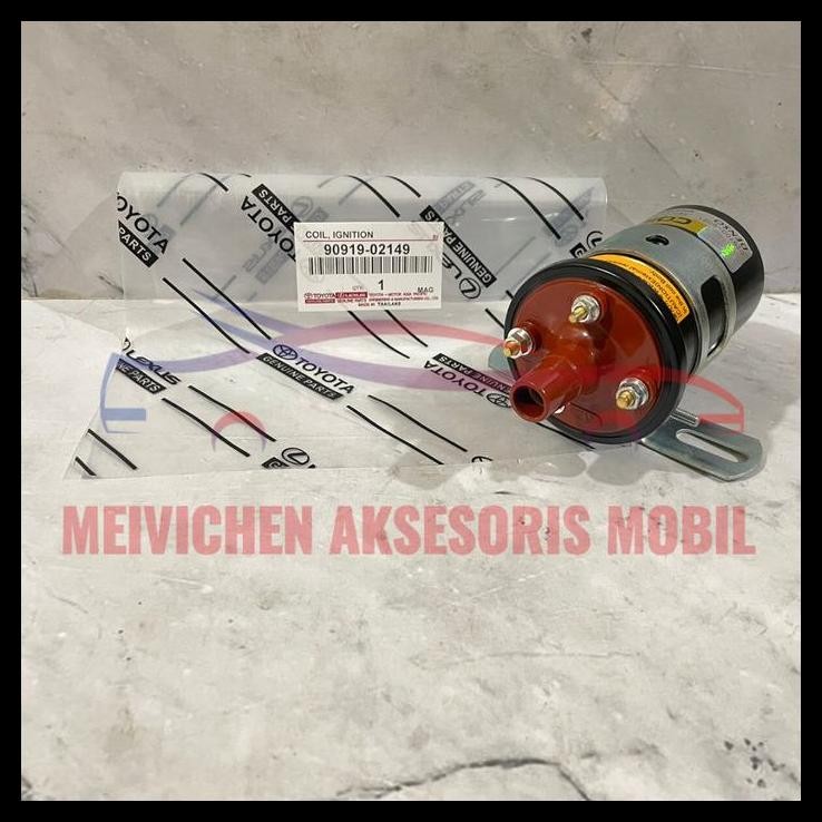 TERBARU KOIL PENDEK IGNITION COIL MOBIL TOYOTA KIJANG SUPER KAPSUL 5K 7K 90919-02149 OEM BERGARANSI 