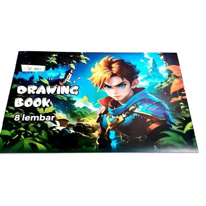 

Up Harga Grosir ( 1Packs 10 Buku ) Buku Gambar /Drawing Book Ukuran A4 Isi 8 Lembar Motif Kartun