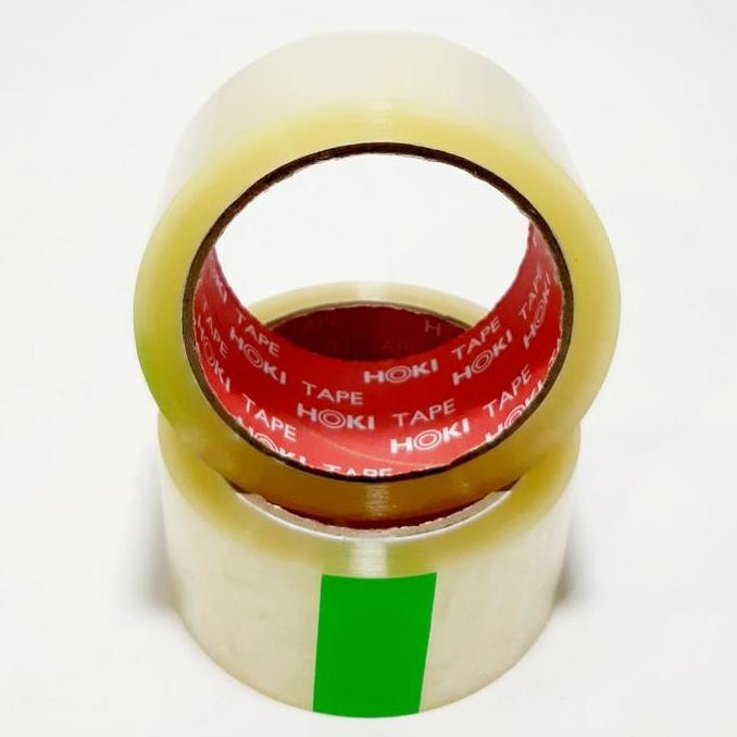 

Up Harga Per (1Pcs ) Lakban Tape Hoki / Pluto Coklat Dan Bening 2Inch X 45Mm X 72Yard