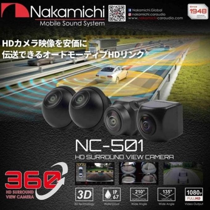 Kamera 360 NC-501 NAKAMICHI Khusus HU LEGEND  Kamera360 NAKAMICHI
