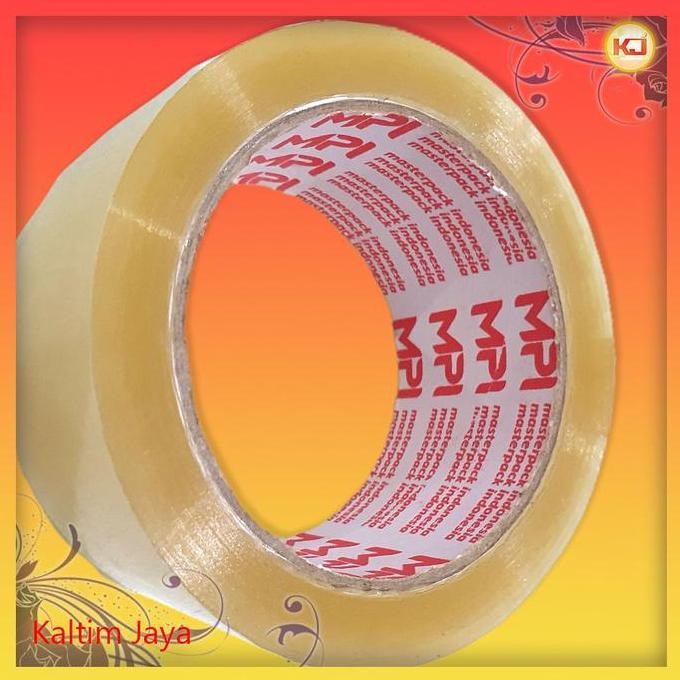 

!!!!!!] Isolasi Lakban OPP 2 inch x 90/100 Yard Packing Tape Bening/Coklat