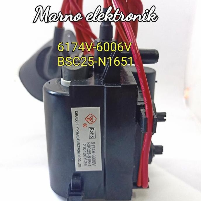 Terlaris Playback 6174V-6006V Flyback Bsc25-N1651 Fbt Lg 21 Slim