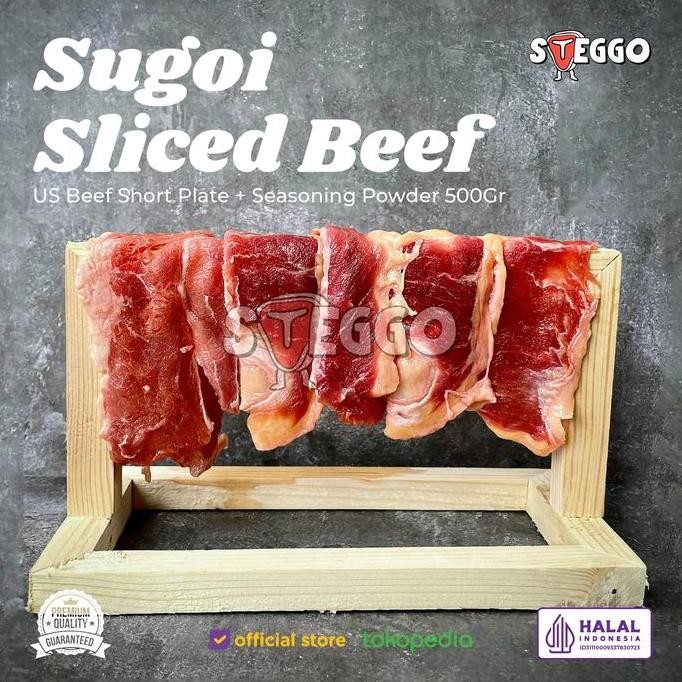 

Sugoi Sliced Beef Shortplate/Beef Slice/Daging Sapi Lapis By Steggo