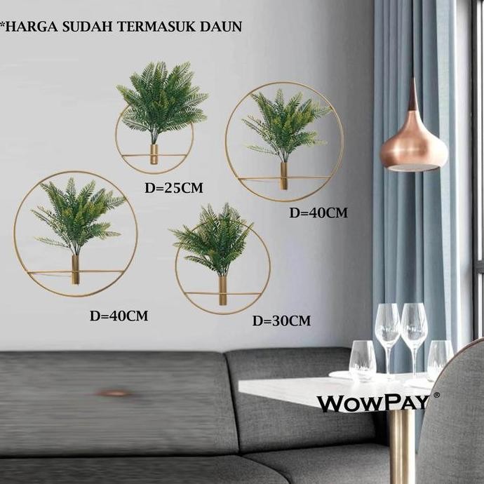

WOWPAY HIASAN DINDING DENGAN DAUN ESTETIK GANTUNGAN TANAMAN DINDING DEKORASI NORDIC DIPASANG DI DINDING PINDAH RUMAH BESI PAKU