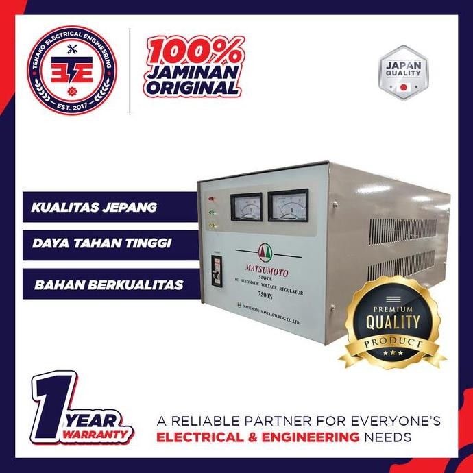 Stabilizer 7500 Watt Stavol Matsumoto 7500N