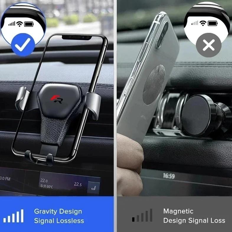 Universal Gravity Car Phone Holder Air Vent Clip Mount Mobile Phone Holder For SEAT Leon 5F Ibiza 5 