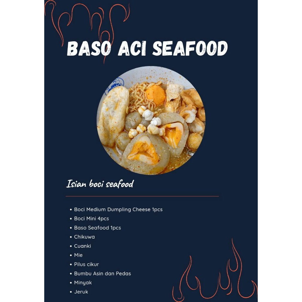 

Baso Aci Seafood/Boci Seafood