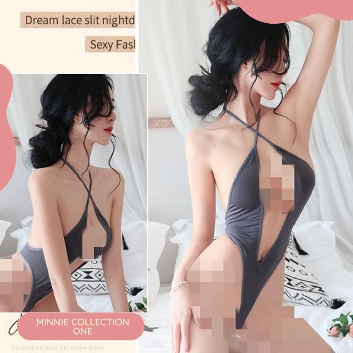 LINGERIE SEKSI LEOTARD TEDDY FIT XL MODEL V SHAPE BIKINI BODYSUIT BEST SELLER