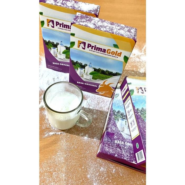 

{Salt} Paket 4 Box Susu Prima Gold Susu Kambing Etawa Asli Ir-129