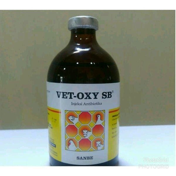 Obat Anti Infeksi Bakteri Hewan Vetoxy (Vet Oxy Sb 50 Ml)