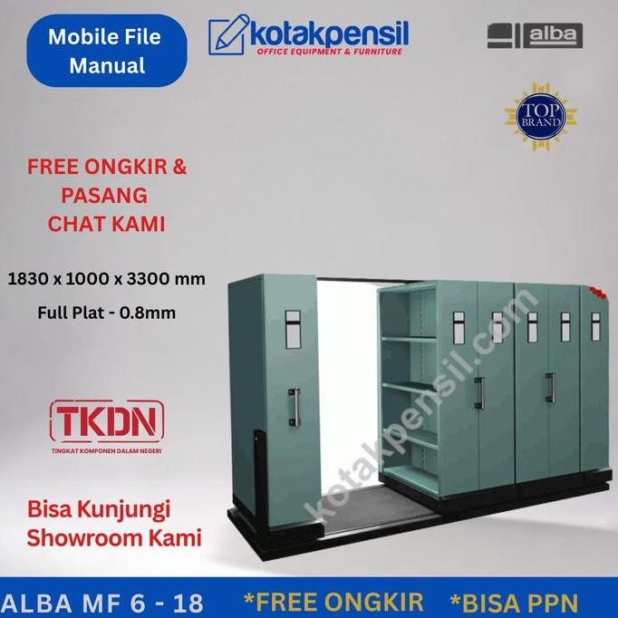 

Terlaris Mobile File System Manual Alba Mf 6 18 (24 Cpts) Roll O Pack