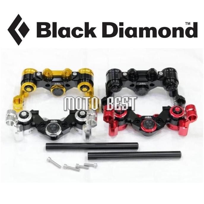 Stang Jepit Black Diamond Nmax - Pcx Lokal - Aerox 155 - Forza