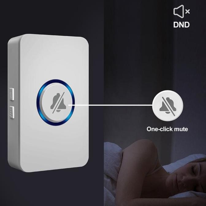 Bel Rumah Wireless / Door Bell / Bel Pintu Pagar / Cover Bel