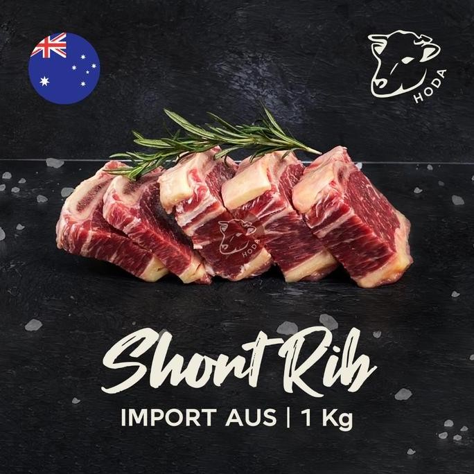 

Iga Sapi Short Rib/Shortrib Premium Impor Aus 1Kg