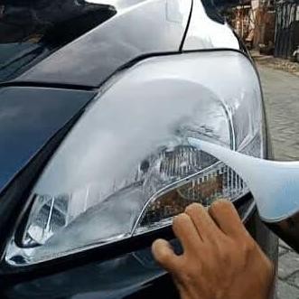poles coating headlamp lampu mobil