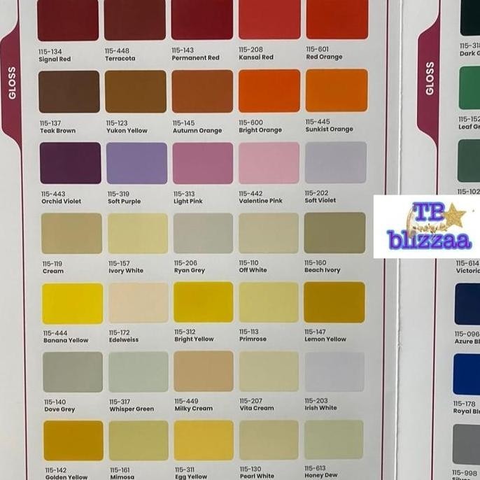 FTALIT 20kg Ftalit 20 kg Pail Super White 731 Warna Gloss Warna Doff Warna Semi Gloss 20Kg Pail Kans