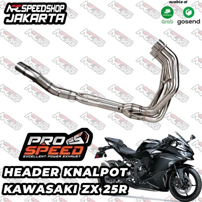 Knalpot Header Prospeed Titanium Titan ZX25 ZX 25 25R 25RR ZX4 4 R RR