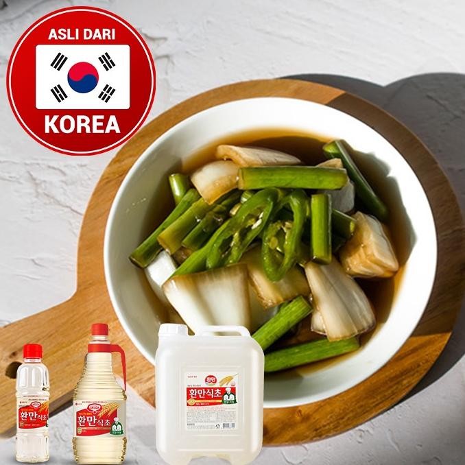 

LOTTE DELGA Hwanman Vinegar - Cuka Asli Korea 1.8L