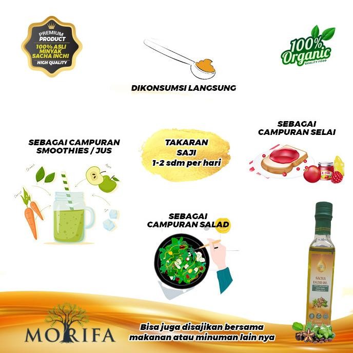 

MFA Minyak Sacha Inchi Omega 369 Sacha Inchi Oil Cold Pressed-Extra Virgin 250ml