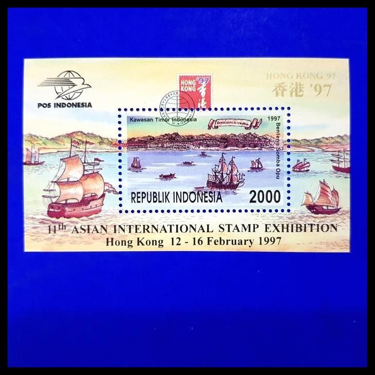 

GRATIS ONGKIR PRANGKO INDONESIA. KAWASAN TIMUR INDONESIA ~ SS PAMERAN HONG KONG '97