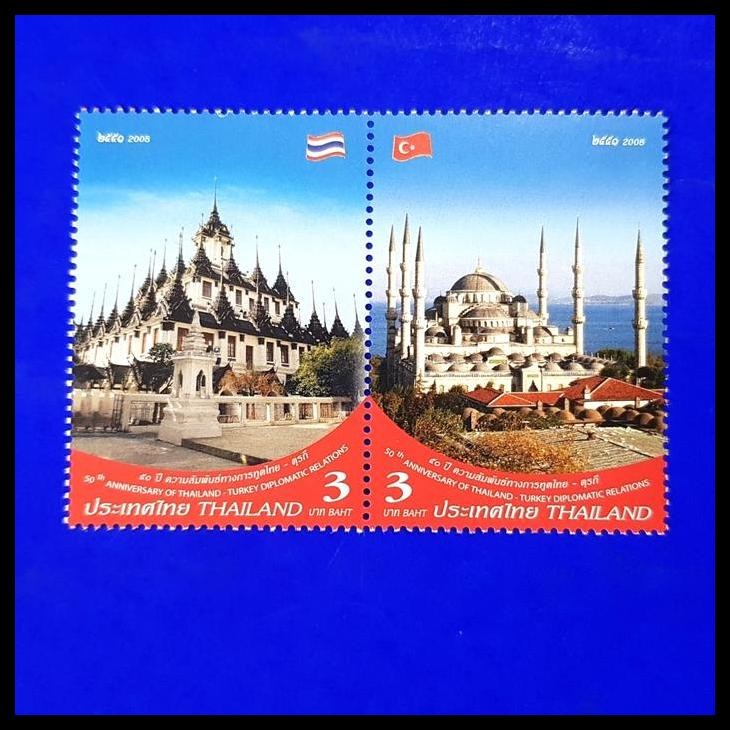 

GRATIS ONGKIR PERANGKO/PRANGKO THAILAND - TURKEY DIPLOMATIC RELATIONS !!!!!!