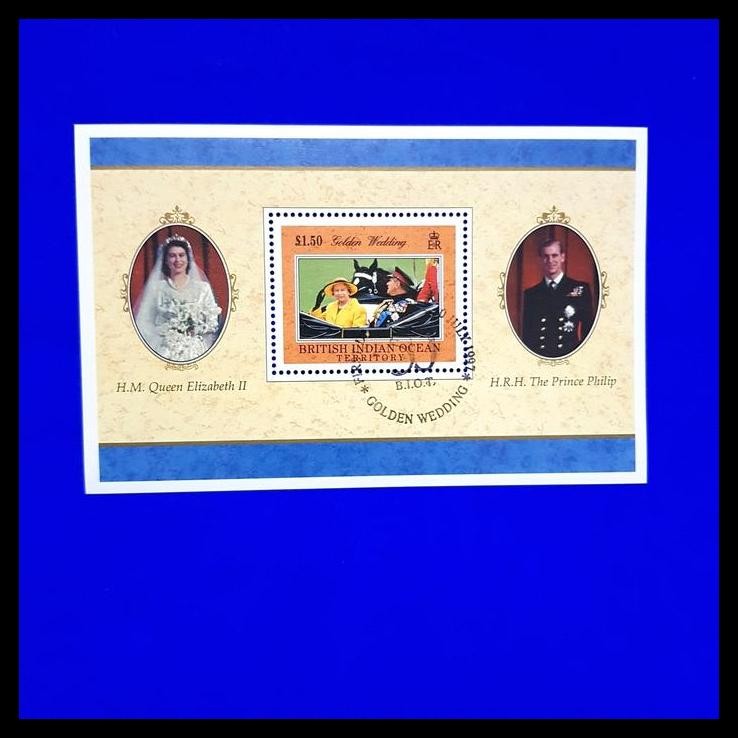 

TERBARU PRANGKO QUEEN ELIZABETH II & PRINCE PHILIP. DARI BRITISH INDIAN OCEAN