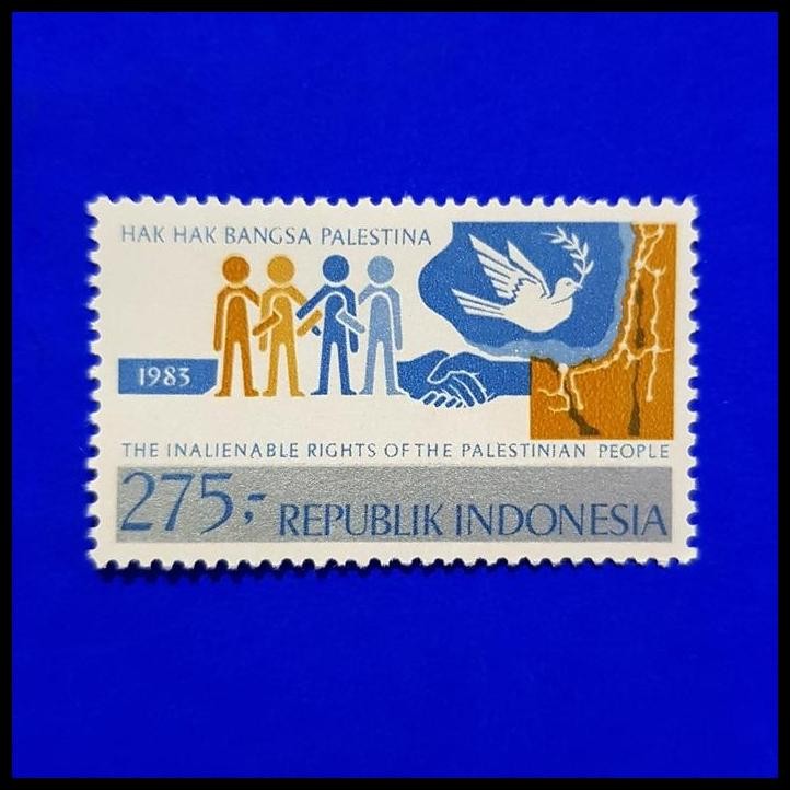 

DISKON PERANGKO/PRANGKO INDONESIA. TEMA HAK HAK BANGSA PALESTINA. 1983 !!!