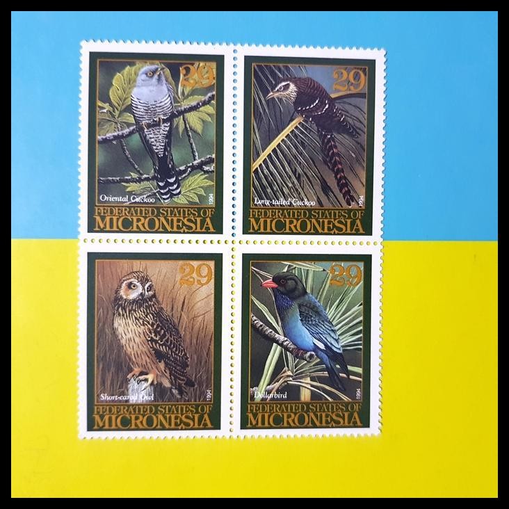 

HOT DEAL PERANGKO/PRANGKO BURUNG, BURUNG HANTU, ORIENTAL CUCKOO, DOLLAR BIRD !!!