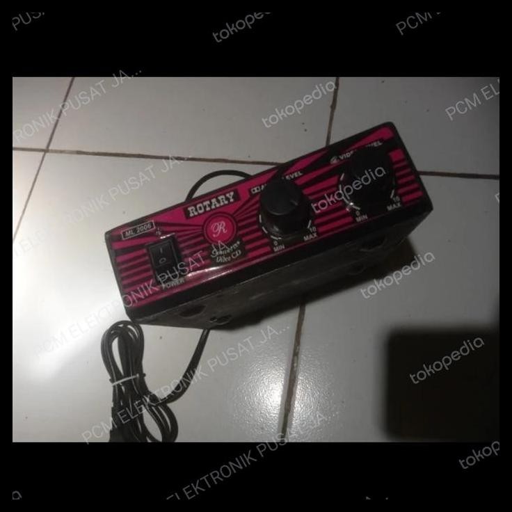 TERMURAH 1151 CONVERTER AV TO RF MODULATOR ANTENA ANTENNA TO RCA AV TV DIGITAL 