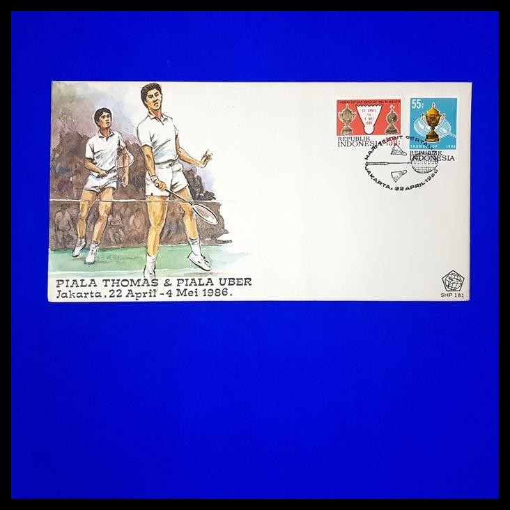 

TERBARU PERANGKO/PRANGKO INDONESIA SHP PIALA THOMAS & PIALA UBER, JAKARTA 1986