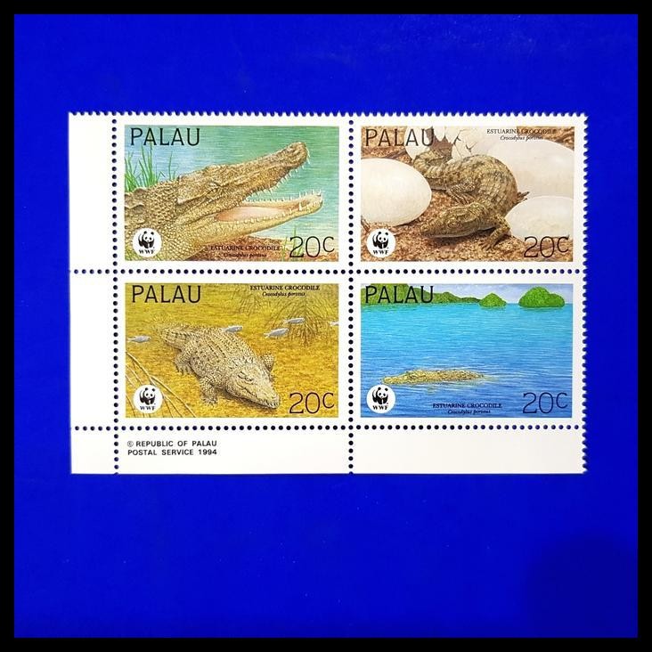 

GRATIS ONGKIR PERANGKO/PRANGKO WWF BUAYA/ ENDANGERED ESTUARINE CROCODILES DARI PALAU !!!!!!