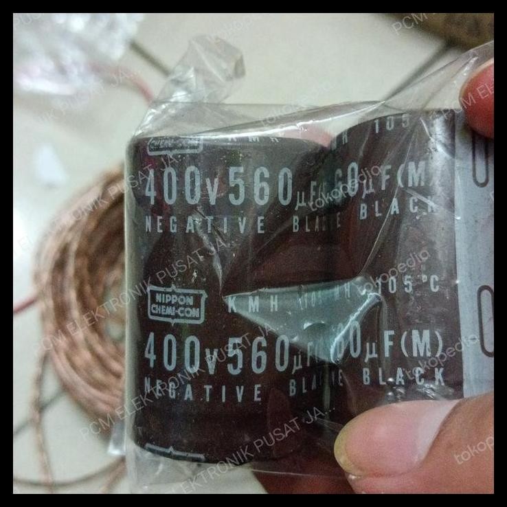 TERMURAH 1025 ELCO ELKO 560UF 400V 560 UF 400VOLT 400 VOLT 