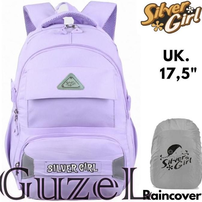

Miliki Tas Ransel Backpack Anak Sekolah Perempuan Alto Silver Girl Original Triangel Sd Smp Gratis Raincover