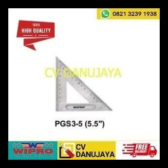 

TERMURAH PENGGARIS SEGITIGA SIZE 5.5" PGS 3-5 WIPRO !!