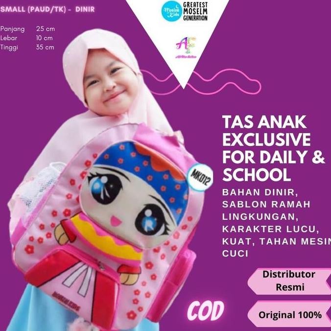 

Miliki Tas Anak Sekolah Paud Tk Karakter Princess Tas Ransel Anak Perempuan