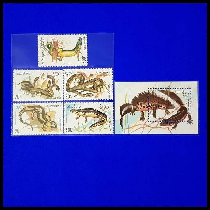 

TERBARU PRANGKO/PERANGKO TEMA REPTIL DARI LAOS/POSTES LAOS. SET PRANGKO + SS