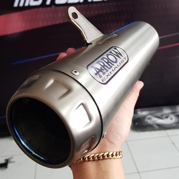 Knalpot Arrow Prorace Titanium with ProjectOne Header for CBR 250RR