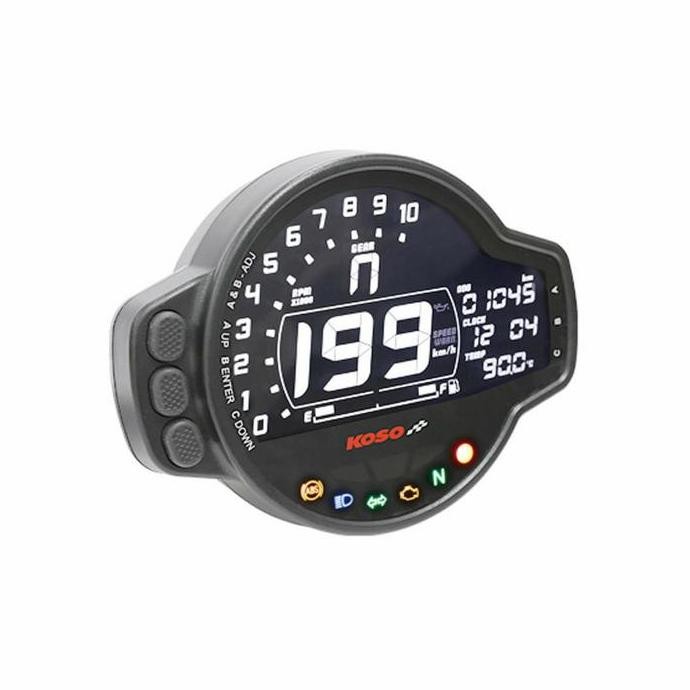 Koso Original Digital Lcd Ms01 Universal Speedometer Koso Univesal