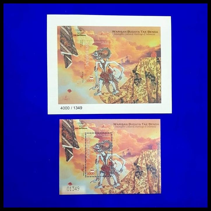 

TERBARU PRANGKO INDONESIA WAYANG FINAL PROOF COLOUR AND PAPER & SOUVENIR SHEET