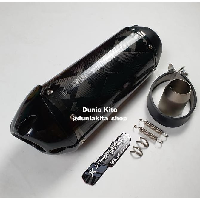 Knalpot Two Brothers Black Edition Universal