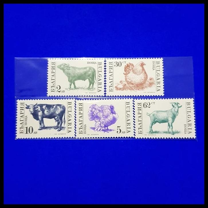 

BEST DEAL PERANGKO/PRANGKO HEWAN TERNAK DARI BULGARIA. SET LENGKAP !!!!!!