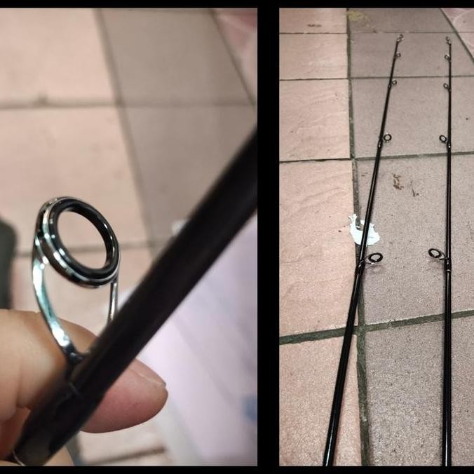 Ujung Joran Go Strike Versus 165 180 Hanya Ujung Type Solid Carbon