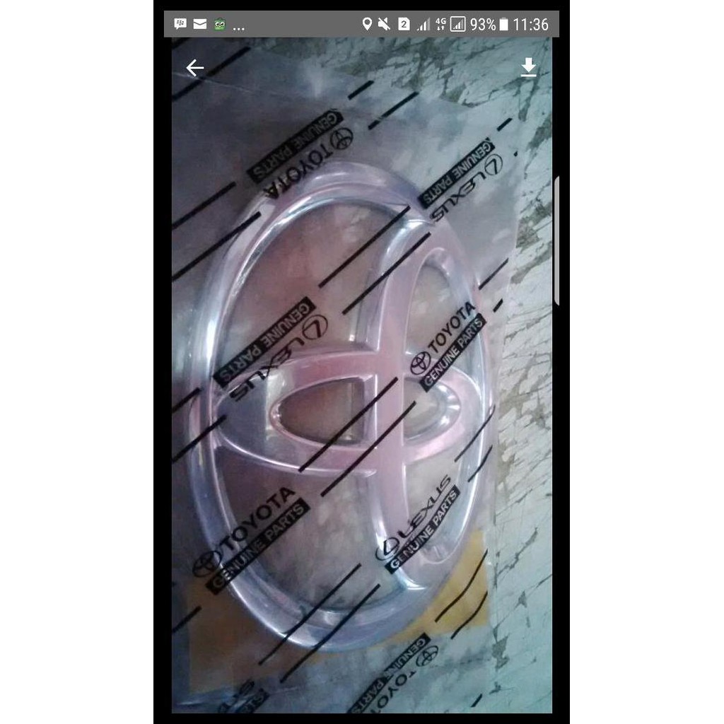 TERBARU EMBLEM DEPAN TOYOTA AGYA 