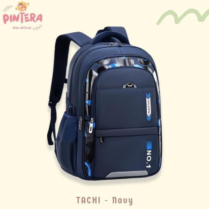 

Spesial Pintera - Tas Sekolah Anak Laki - Laki Sd Smp Ransel Fashion Simple Elegan - Tachi